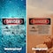 Signmission Rotating Equipment Never Operate Danger Sign, Plastic, 10in W x 7in L, 2PK OS-2PACK-DS-P-710-L-2444 - alternate 3
